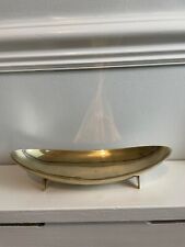 Brass footed bowl for sale  WARLINGHAM