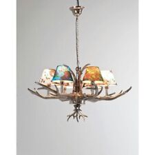 Antler chandelier pewter for sale  GOOLE