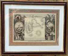 Pair antique maps for sale  Houston