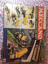 Used, VINTAGE MECCANO HIGHWAY VEHICLE BOX SET no 3 WITH 2 MANUALS INCOMPLETE for sale  Shipping to South Africa
