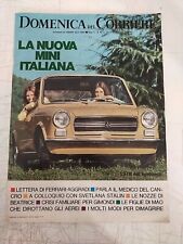 Usato, Domenica Del Corriere A.71 N.40 7/10/1969 La Nuova Mini Italiana G115 usato  Ivrea