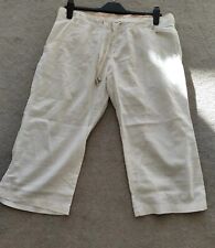 White trousers cropped for sale  LEICESTER