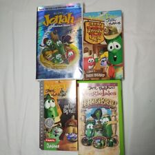 Lote de quatro VeggieTales VHS Jonah Little Joe Josh Dave Esther Daniel Bible  comprar usado  Enviando para Brazil