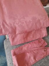 Pink damask curtains for sale  NEWCASTLE