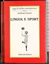 Lingua sport. lanfranco usato  Ariccia