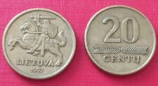 Usado, 🇱🇹 LITUANIA LIETUVA 🇱🇹 MONETA COIN 20 CENTU 1997 PRE EURO DA COLLEZIONE segunda mano  Embacar hacia Argentina