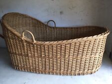 Vintage wicker moses for sale  WINDSOR