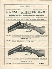 Adgey belfast shotgun for sale  CARRICKFERGUS