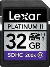 Lexar 64GB SDXC Platinum II 200x UHS-I tarjeta de memoria flash LSD 64 GBSBNA 200 segunda mano  Embacar hacia Argentina