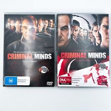 Criminal Minds : Temporada 1 - 2 (Box Set, DVD, 2006) Série de TV EUA 1 2 Shemar Moore comprar usado  Enviando para Brazil