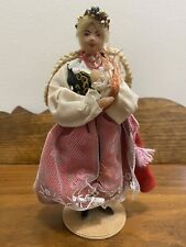 krakowianka polska ręcznie robiona lalka vintage 7" Wysoka, używany na sprzedaż  Wysyłka do Poland
