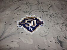 Frete grátis, adesivo KC Royals 50 Anos, autêntico MLB, 4 polegadas por 3,5, bordado comprar usado  Enviando para Brazil
