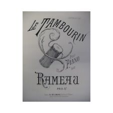 Rameau tambourin piano d'occasion  Blois