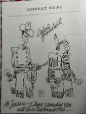 Political original drawing for sale  Mascotte