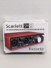 Interface de gravação de áudio Focusrite Scarlett 2i2 USB (2ª geração) nova na caixa, na caixa, usado comprar usado  Enviando para Brazil