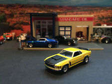 Hot Wheels LE 1970 70 Ford Mustang Boss 302 amarelo e preto muscle car 1:64 comprar usado  Enviando para Brazil