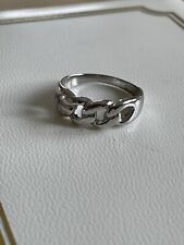 Kettenring ring silber gebraucht kaufen  Ilvesheim