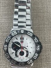 Tag Heuer CAH1011.BA0860 Formula 1 relógio masculino preto branco cronógrafo F1 8" 9" comprar usado  Enviando para Brazil