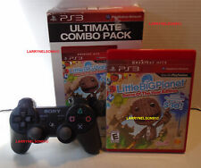 Ultimate Combo Pack: Little Big Planet w/ Dualshock 3 Controller PS3 PLAYSTATION for sale  Shipping to South Africa
