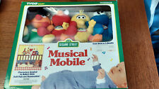 Berço musical Tyco Baby Sesame Street móvel pássaro grande Elmo Ernie vintage 1997 novo comprar usado  Enviando para Brazil