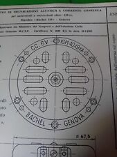 Scheda omologazione clacson usato  Brescia