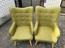 Wing back chairs for sale  DORKING