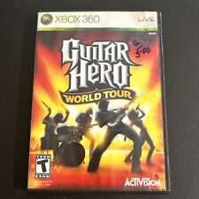 Guitar Hero World Tour - Microsoft Xbox 360 Sem Manual Incluído Apenas Jogo, Funciona! comprar usado  Enviando para Brazil