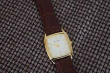 Reloj de vestir vintage Citizen Toyo Keizai cuarzo 1030-344791 Y dorado Japón, usado segunda mano  Embacar hacia Argentina