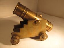 Brass model cannon. for sale  LOCHGILPHEAD