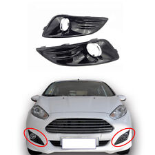 Usado, Par de para-choque dianteiro farol de neblina tampa grade moldura para Ford Fiesta 2013-2015 comprar usado  Enviando para Brazil