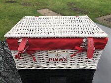 Pimms white wicker for sale  HOOK