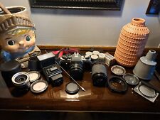 Vintage Canon  AE-1 Program Camera W/2 Lenses,2 Flashes,Filters,Lots Of Extras!  for sale  Shipping to South Africa