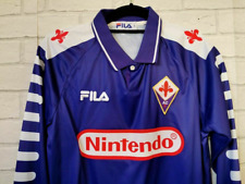  Maglia Maglietta Retrò Calcio Fiorentina #9 BATISTUTA Home Away Shirt usato  Italia