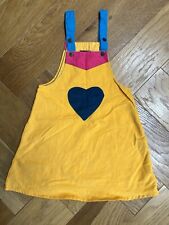 Yellow cord pinafore for sale  LONDON