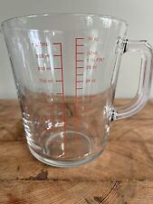 Litre glass jug for sale  MARCH
