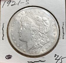 Moneda de plata Morgan 1921-S 90 % dólar de plata segunda mano  Embacar hacia Argentina