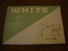 White sewing machine for sale  Plymouth