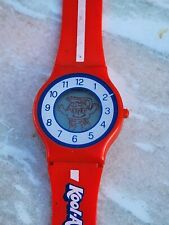 Reloj de pulsera vintage rojo Kool-Aid hombre coleccionable para niños promoción digital analógico 32 mm segunda mano  Embacar hacia Argentina