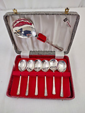 Silver spoon set for sale  WALTON-ON-THAMES