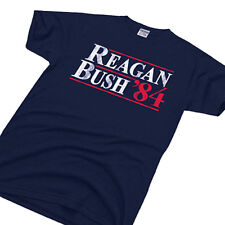 Reagan Bush' 84 elecciones Tee político republicano conservador 80s Retro T-Shirt segunda mano  Embacar hacia Argentina