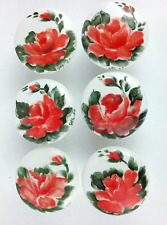 Red flowers ceramic for sale  Palestine