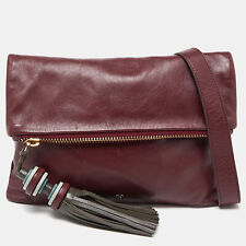 Anya hindmarch burgundy for sale  Shipping to Ireland