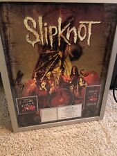 Slipknot riaa platinum for sale  Broken Arrow