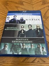 Usado, Matrix Trilogy - Blu-Ray Triple Feature - Reloaded Revolutions Keanu Reeves  comprar usado  Enviando para Brazil
