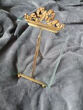 Vintage Ornate Brass Picture Photo Frame, Easel Stand, Bevelled Glass. for sale  Shipping to South Africa