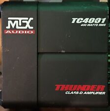 Usado, Amplificador de automóvil MTX Audio THUNDER TC4001 400 vatios RMS Clase D segunda mano  Embacar hacia Mexico