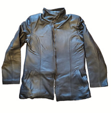 ladies leather jacket black for sale  Airway Heights
