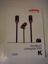 Märklin 0360 signalbuch gebraucht kaufen  Lichtenstein