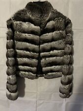 Chinchilla jacket excellent for sale  SIDCUP