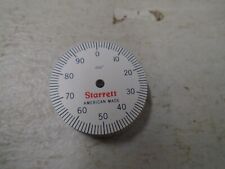 Starrett parts dial for sale  North Grosvenordale